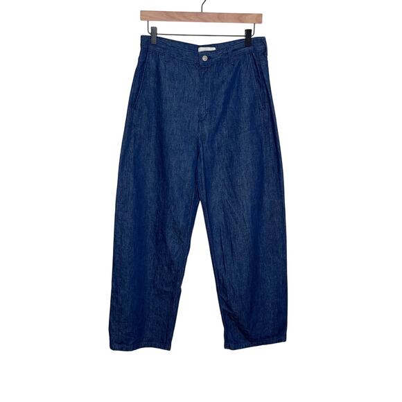 COS Denim - COS Wide Leg Jeans Women’s 8 Blue High Rise Denim Pants